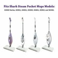 thumbnail image 1 of JUNWELL Steam Pocket Mop Hard Floor Cleaner with Rectangle and Triangle Mop Head  Natural Powerful Steam  Easy Maneuvering  Triangle & Rectangle Washable Pads  Quick Drying, 1 of 3