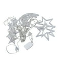 thumbnail image 1 of Cadena De Luces Para Cortina Star Moon, Luces De Cortina Ramadán, 8 Modos De Iluminación, Alta Seguridad Para Fiestas, Cumpleaños, Restaurantes, 1 of 7