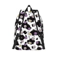 thumbnail image 2 of Lsque Daisies Flowers Pattern Canvas Daypack, Durable Backpack, High-quality Versatile Backpack,Vintage Compact Backpack-Small, 2 of 6