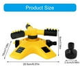 thumbnail image 3 of Sprinkler for Yard Water Sprinkler 360 Degree Rotating Sprinkler for Yard Large Area Yard Sprinkler for Kids Pet Playing, 3 of 8