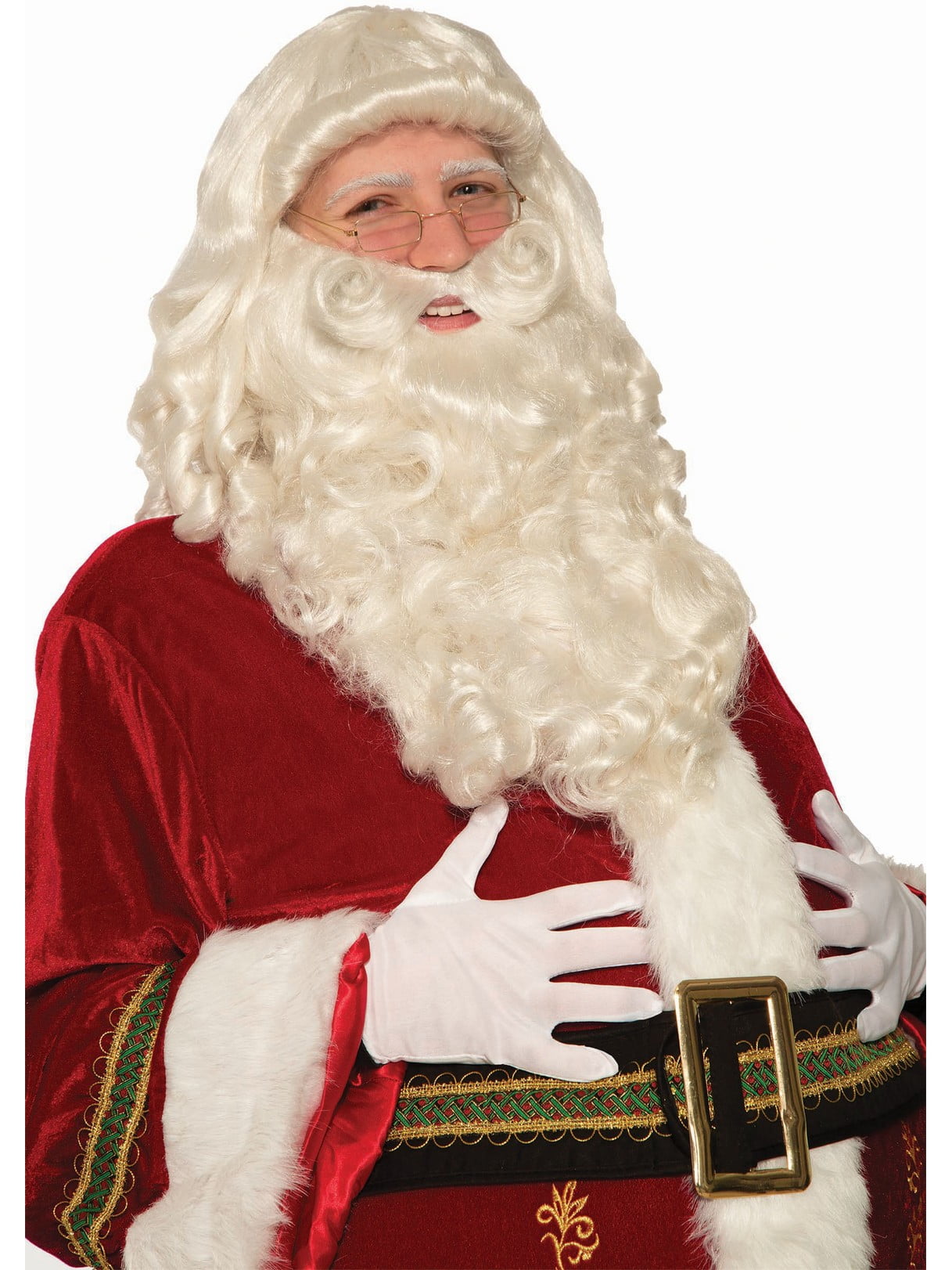 Christmas Accessory Premium Santa Wig & Beard Set 
