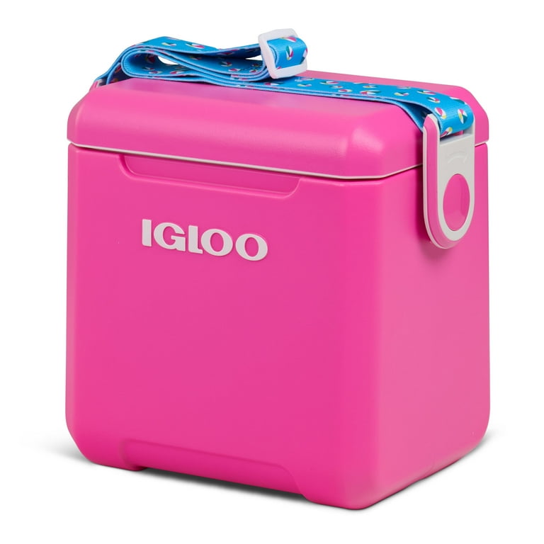 Igloo 11 QT Tag-A-Long Too Hard Side Cooler, Fuchsia Pink