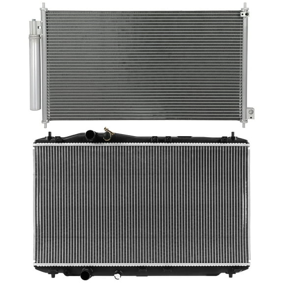 cciyu Aluminum Radiator Replacement 2016-2019 for Acura for ILX13537;19010R4HA01;19010R4HA02;19010R4HA01;19010R4HA02