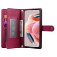 thumbnail image 5 of GANGXUN Étui en Cuir à Rabat pour Xiaomi Redmi Note 12 4g - Long et Court, design wallet, 5 of 5