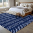 thumbnail image 5 of Vintage Bohemian Washable Living Room Rugs 5'x8', Farmhouse Tribe Art Low Pile Throw Large Area Rug Non-Slip Sturdy Edge Binding Carpet for Living Room Kitchen Office, 5 of 9