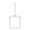thumbnail image 1 of S SERENABLE Hummingbirds Swings Decor Bird Perch for Feeder Accessories Cockatiels Garden Silver, 1 of 9