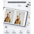 thumbnail image 4 of Photo Album 4x6-100 Photos Photo Books with 100 Vertical Pockets,Linen Cover Albums for Family Wedding Anniversary Baby Vacation Pictures, 4 of 6