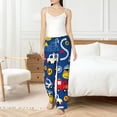 thumbnail image 6 of Lsque Animals Rescue Team Print Women's Pajama Pants, Lounge Pant - Comfortable Home Wear,Elastic Waistband, Stylish Design-Small, 6 of 9