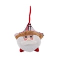 thumbnail image 2 of Adorno decorativo con forma de muñeco de de Navidad para decoración de interiores, colgante festivo para puerta de entrada con chimenea Papá Noel, 2 of 8