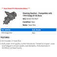 thumbnail image 2 of Steering Gearbox - Compatible with 1994 Dodge B150 Base, 2 of 2