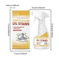thumbnail image 3 of Honmine Heavy Oil Stain Cleaner Kitchen, Clean Up Kitchen Oil Stains, Cleaner Spray Degreaser Cleaner, Stain Remover for Pot, Stoves and Range Hoods, 3 of 5