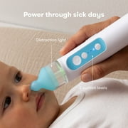 (2 pack) Frida Baby Electric NoseFrida Nasal Aspirator for Baby and Toddler, Upgraded Nasal Aspirator for Congestion Relief, 0+ Months