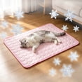 thumbnail image 5 of Tong Tapis à 4X Plus Tapis Respirant Lit avec Design Portable et Lavable Coussin pour Intérieur Extérieur Cage Été Lit pour Chat Coussin Rafraîchissant, 5 of 5