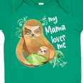 thumbnail image 3 of Inktastic My Mama Loves Me Cute Sloth and Baby Boys or Girls Baby Bodysuit, 3 of 4