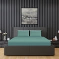 thumbnail image 2 of Trident Twin Sheet Set, 300TC, 3 Piece Set, Trivana Collection, Turquoise, 2 of 8