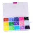 thumbnail image 4 of Nail Rhinestones Makeup Gems Art Nails Diamonds Charms Flatback Decoration Crystals Diy 3D Heart Sequins Small Rainbow, 4 of 7
