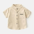thumbnail image 2 of Kids Boys' Polo Shirts Solid Color School Uniform Shirts Casual Blouse Tops Pullover Short Sleeve Polo Shirts 3-4 Years Cute&nbsp;Boy&nbsp;Clothing, 2 of 9