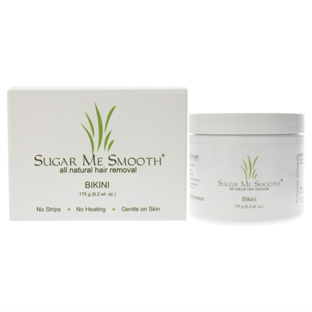Bikini Hair Removal by Sugar Me Smooth for Unisex 6.2 oz Hair Removal