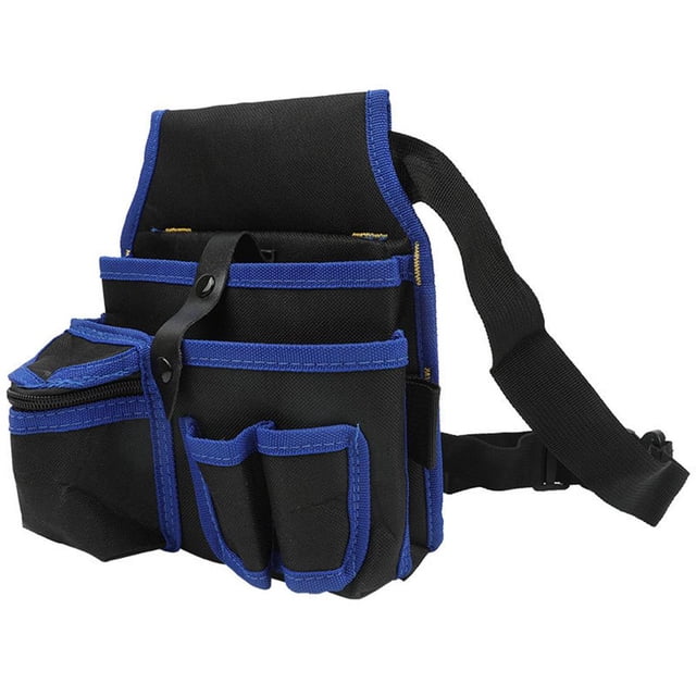Electrician Tools Belt Storage Waist Bag Adjustable for Electrician Outdoor Working With Large Capacity Canvas Pouch for Convenient Tool Carrying