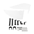 thumbnail image 4 of davian Motorcycle Side Spoiler Pair Motorcycle Air Deflectors Side Wing Windshield Fixed Wing Deflector Fairing Side Cover Acrylic Build Suitable for Motorcy Clear, 4 of 8