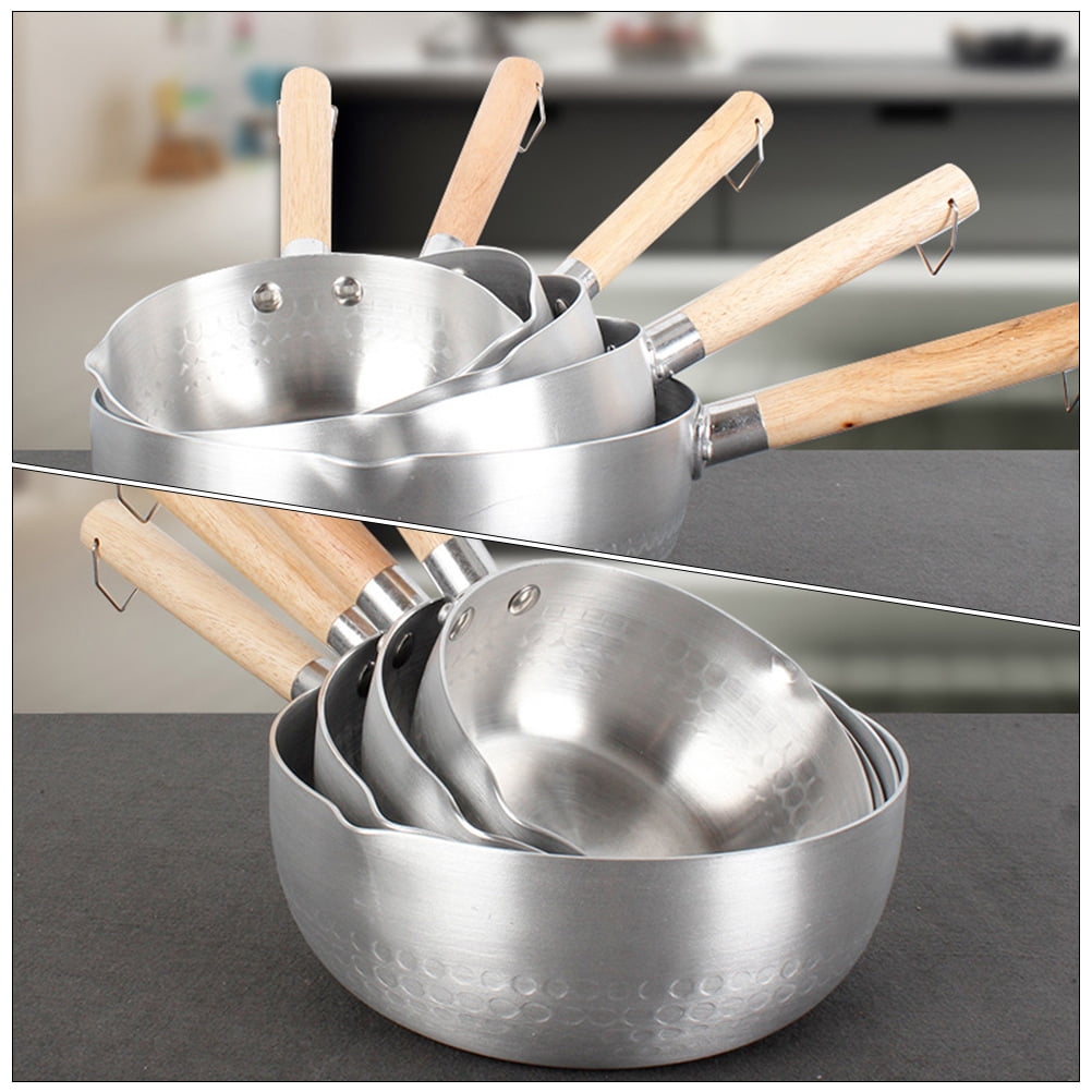 LOLIPPYY Stainless Steel Saucepan for Home Cooking, Perfect for Heating Soup, Boiling Water, and Instant Noodles