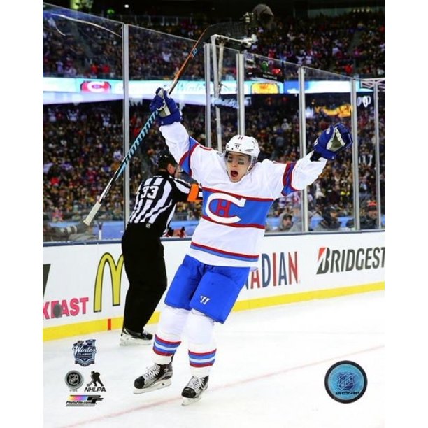 Brendan Gallagher 2016 Nhl Winter Classic Photo Print 11 X 14