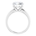 thumbnail image 3 of Lorenna 3 Carat Moissanite Engagement Ring Solitaire Round, 3 of 5