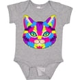 thumbnail image 3 of Inktastic Pop Art Cat Boys or Girls Baby Bodysuit, 3 of 5