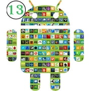 NEW LINSAY 10.1 IPS 64GB Storage Android 13 Wi-Fi Tablet with Keyboard Black Case, Google certified