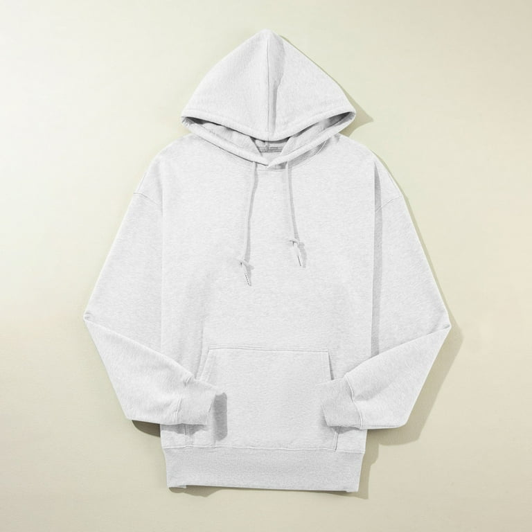 White lightweight sweatshirt best sale