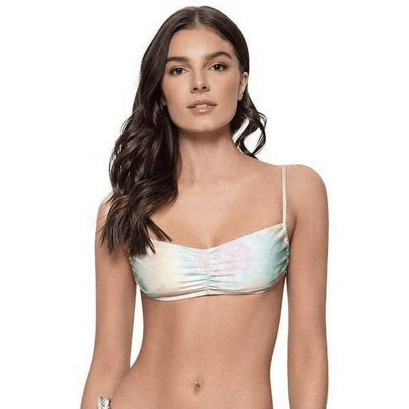 PilyQ UTOPIA Luna Bikini Swim Top, US Medium