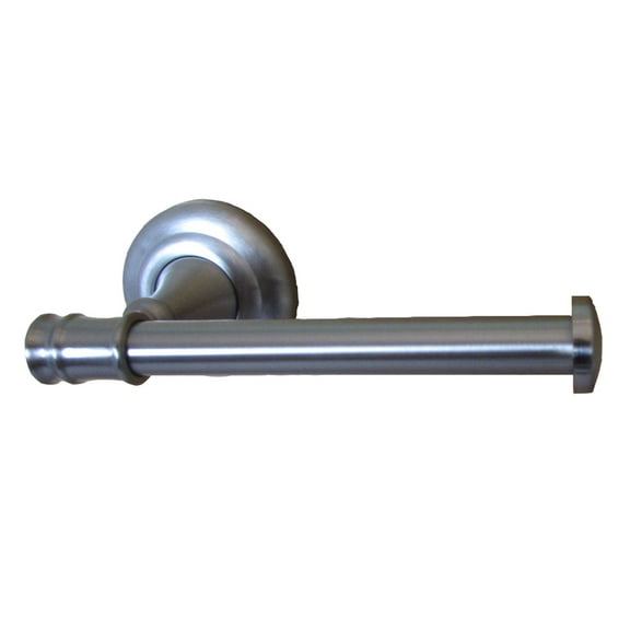 ARISTA Edgerton Collection Single Post Wall Mount Toilet Paper Holder in Satin Nickel