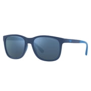 Emporio Armani EK 4184 Plastic Childrens Pillow Sunglasses Matte Blue 49mm Child