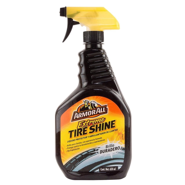 6 Líquido Protector Abrillantador Armor All de Llantas 650ml blanco 1