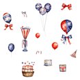 thumbnail image 3 of Adhesivo de pared con globos coloridos y decoración de fiestas de PVC autoadhesivo, 3 of 4