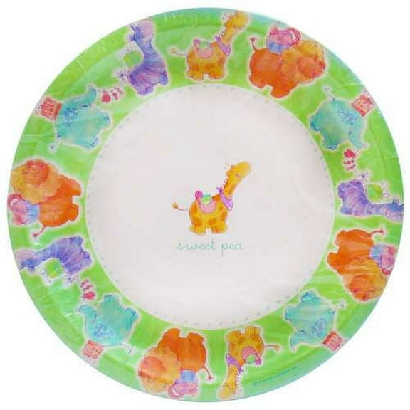 Baby Shower 'Nursery Parade' Large Paper Plates (8ct)