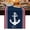 Blue, variant on Navy Blue Red Stripe Table Runner 70 Inches Long, Coastal Nautical Anchor Farmhouse Kitchen Coffee Dining Table Decoration for Home Party Birthday Wedding Home Decor 13x70 Inches