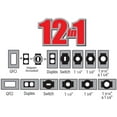 thumbnail image 2 of Bell Single Gang Multi-Configuration Die-Cast Metal White Outdoor Outlet Cover, 2 of 2