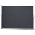 thumbnail image 6 of Gymax 118.5''x 63'' H Patio Retractable Folding Side Awning Screen Privacy Divider, 6 of 10