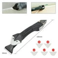 thumbnail image 4 of 5 In 1 Silicone Remover Caulk Finisher Sealant Scraper Grout Kit Hand Tool Set, 4 of 9