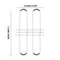 thumbnail image 2 of Cemetery Saddle,Reusable Galvanized Gravestone Saddle,HXRH Headstone Floral Arrangements Decor with Floral Foam for Graves Tombstone Outdoor Decorations,1pack, 2 of 4