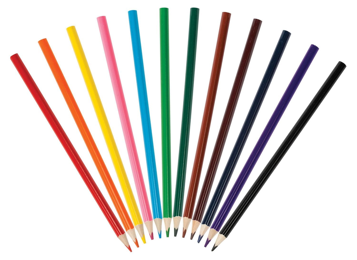Merangue Crayons de couleur, Crayons à mine, Paquet de 144