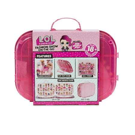 Best L.O.L. Surprise! Fashion Show On-The-Go Storage/Playset with Doll Included â€“ Hot Pink deal