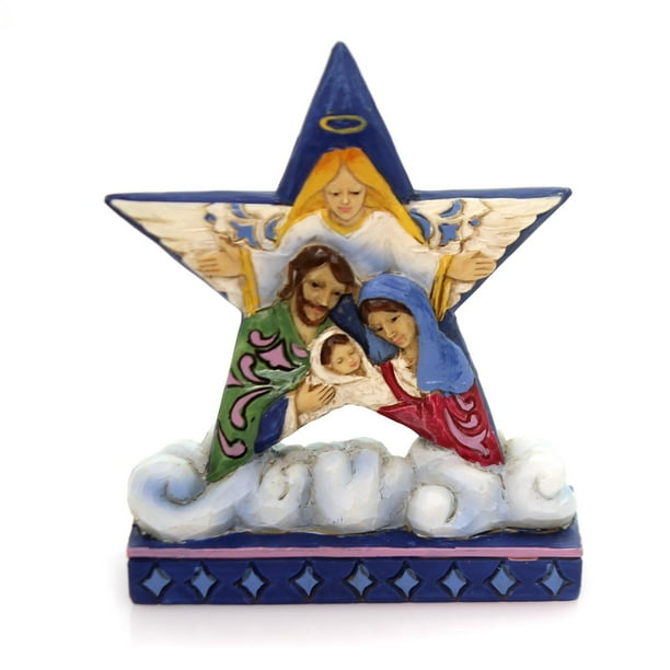 jim shore heartwood creek 9 piece mini nativity set