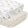 thumbnail image 5 of The Peanutshell Crib Bedding Set for Baby Girls, Starry Skies, 5 Pieces, 5 of 7