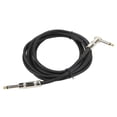 thumbnail image 3 of 6.35mm Audio AMP Cord,Right Angle To Straight Guitar Cable For Professional Stage Playing, 3 of 8