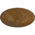 thumbnail image 3 of Ekena Millwork 24"OD x 3"P Shakuras Ceiling Medallion (Fits Canopies up to 5"), Hand-Painted Smokey Topaz Crackle, 3 of 6