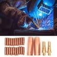 thumbnail image 3 of Welding Nozzle Gas Diffuser Contact Tip Welding Gun Welding Gun Accessory Welding Gun Accessory Combination Kit 21-50 Welding Nozzle 35-50 Gas Diffuser 11-35 Contact Tip ANGGREK 12345678, 3 of 8