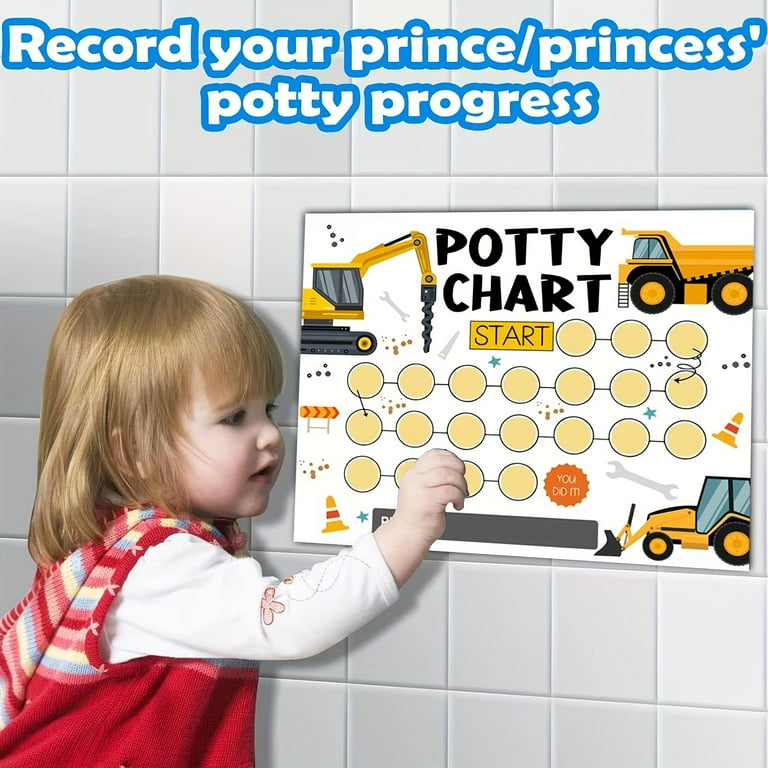 Construction Truck Potty Training Chart, Construction Potty Training Sticker Chart for Toddlers Boys Girls, Behavior Reward Chart(Includes 10 Potty Training Chart, 1 Instruction, 216 Stickers) - Walmart.com construction-truck-potty-training-chart-construction-potty-training-sticker-chart-for-toddlers-boys-girls-behavior-reward-chart-includes-10-potty-training-chart-1-instruction-216-stickers-walmart-com