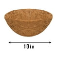 thumbnail image 3 of Uutvmp Coconut Planter Liners, Window Box Liner, Hanging Basket Liners, Coconut Coir, Hay Rack Planter Liner, Window Box Hanging Trough Planter Liner, 3 of 9